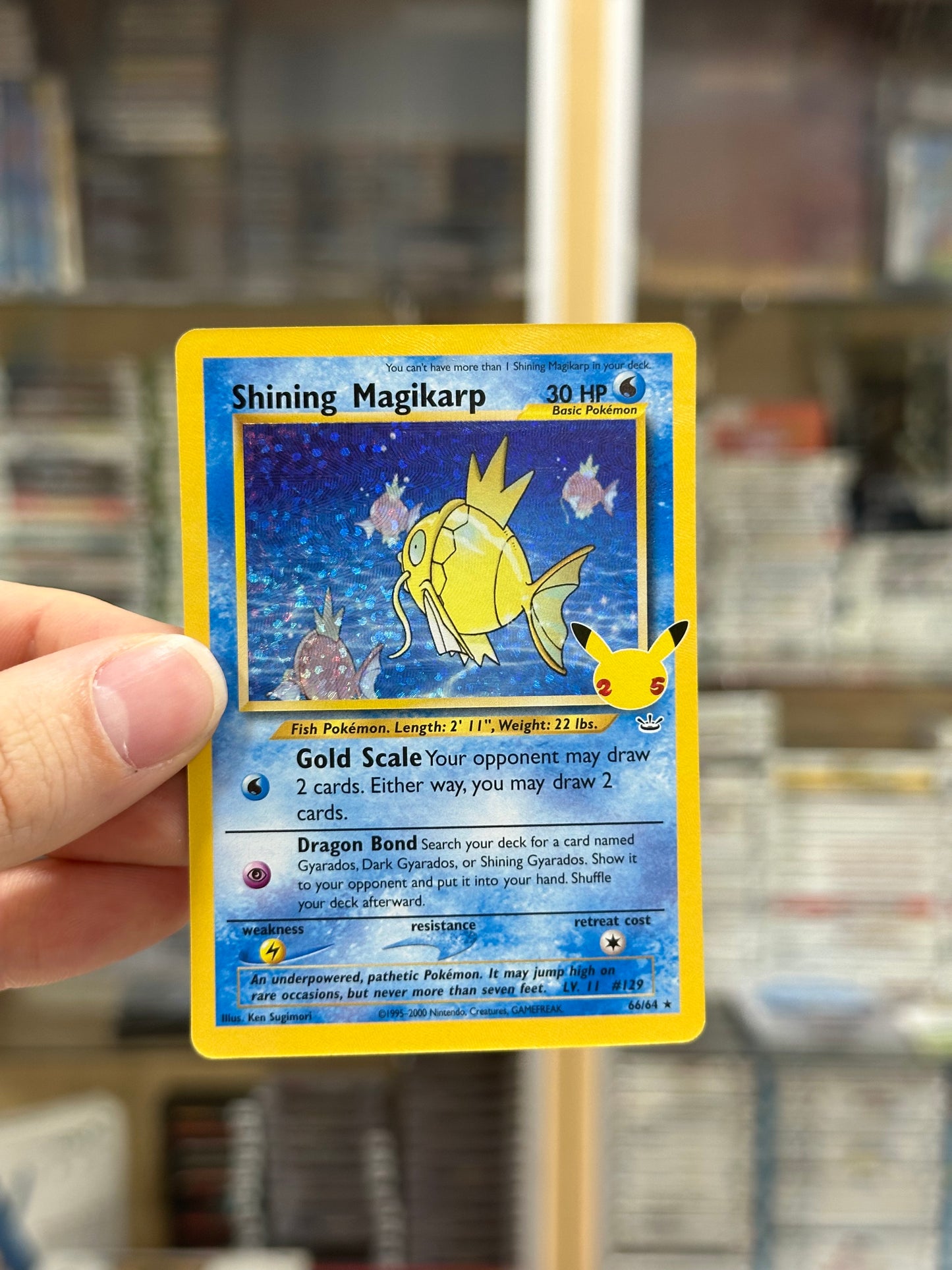 Shining Magikarp - Celebrations: Classic Collection (CCC) (NM)