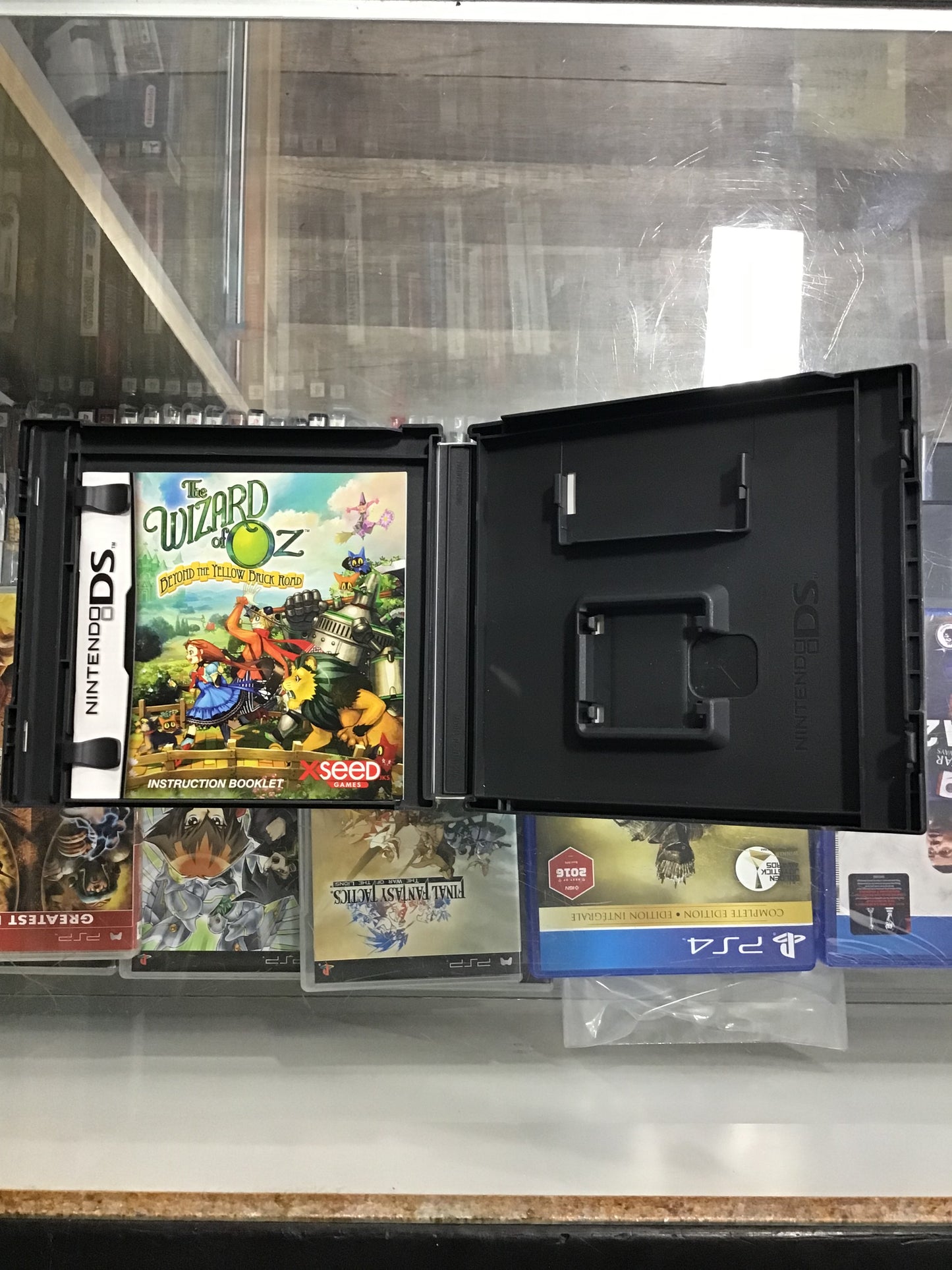 The Wizard of Oz Beyond the Yellow Brick Road Nintendo DS Case and Manual ONLY