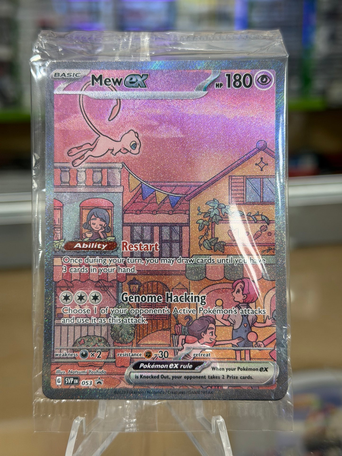 Mew ex - 053 - SV: Scarlet & Violet Promo Cards Unopened
