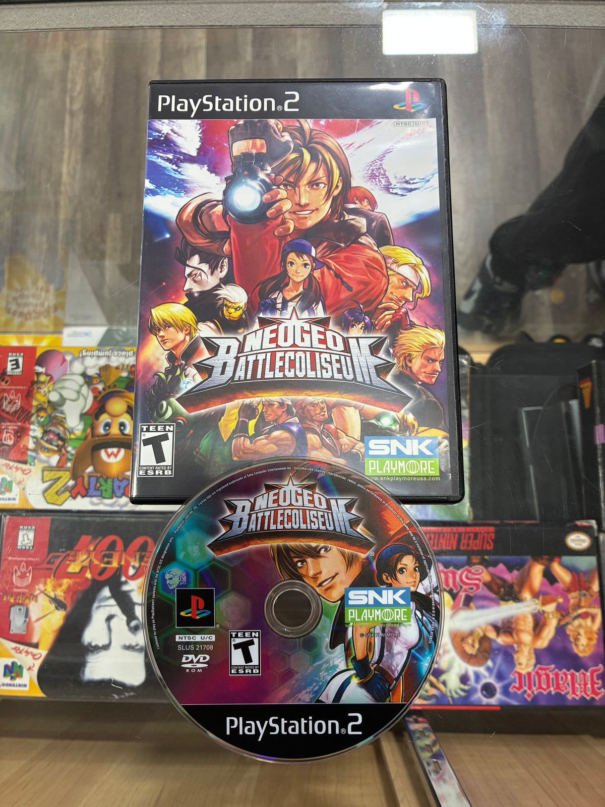 Neogeo Battle Coliseum PlayStation 2