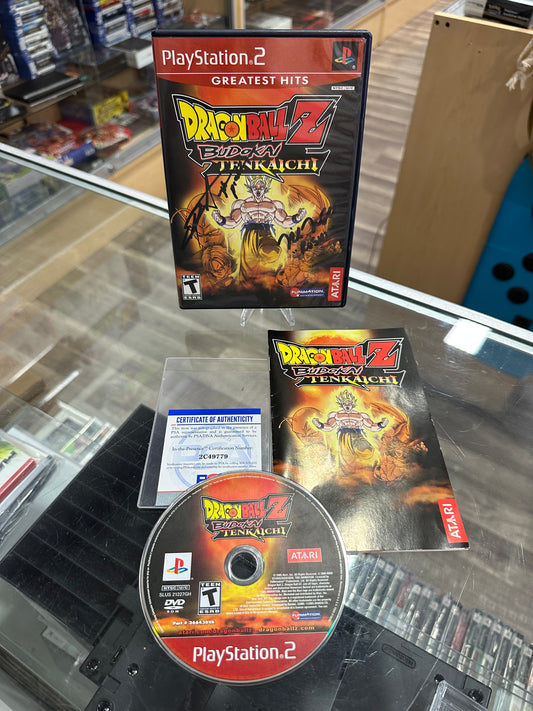 Dragon Ball Z Budokai Tenkaichi Signed - PSA Certified Chris Sabot