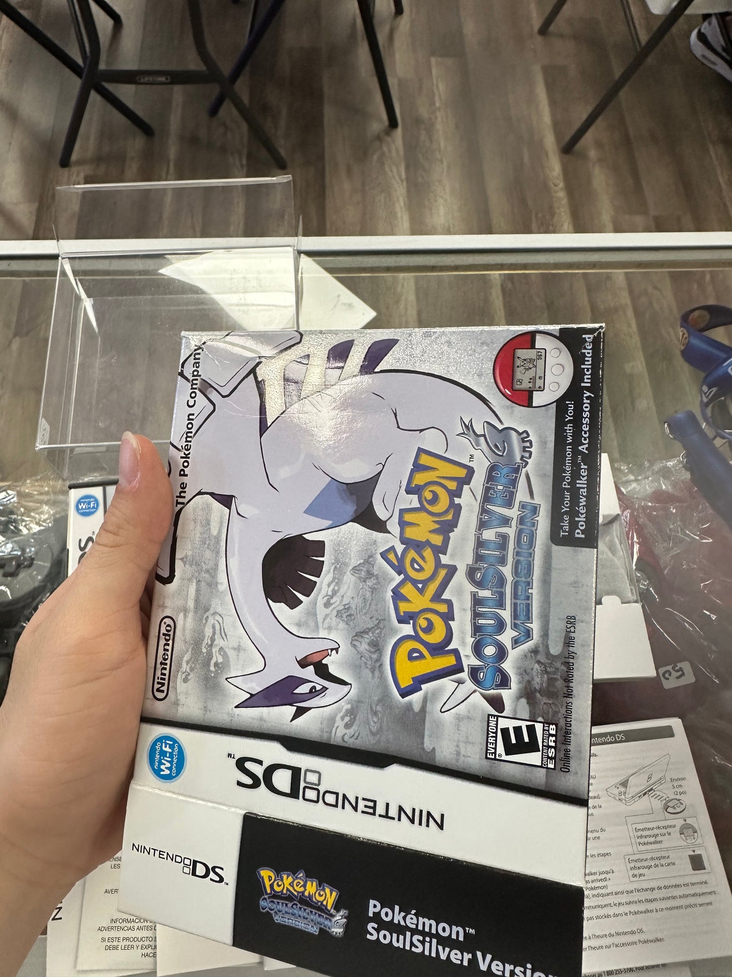 Pokémon Soulsilver Nintendo DS CIB with Pokewalker