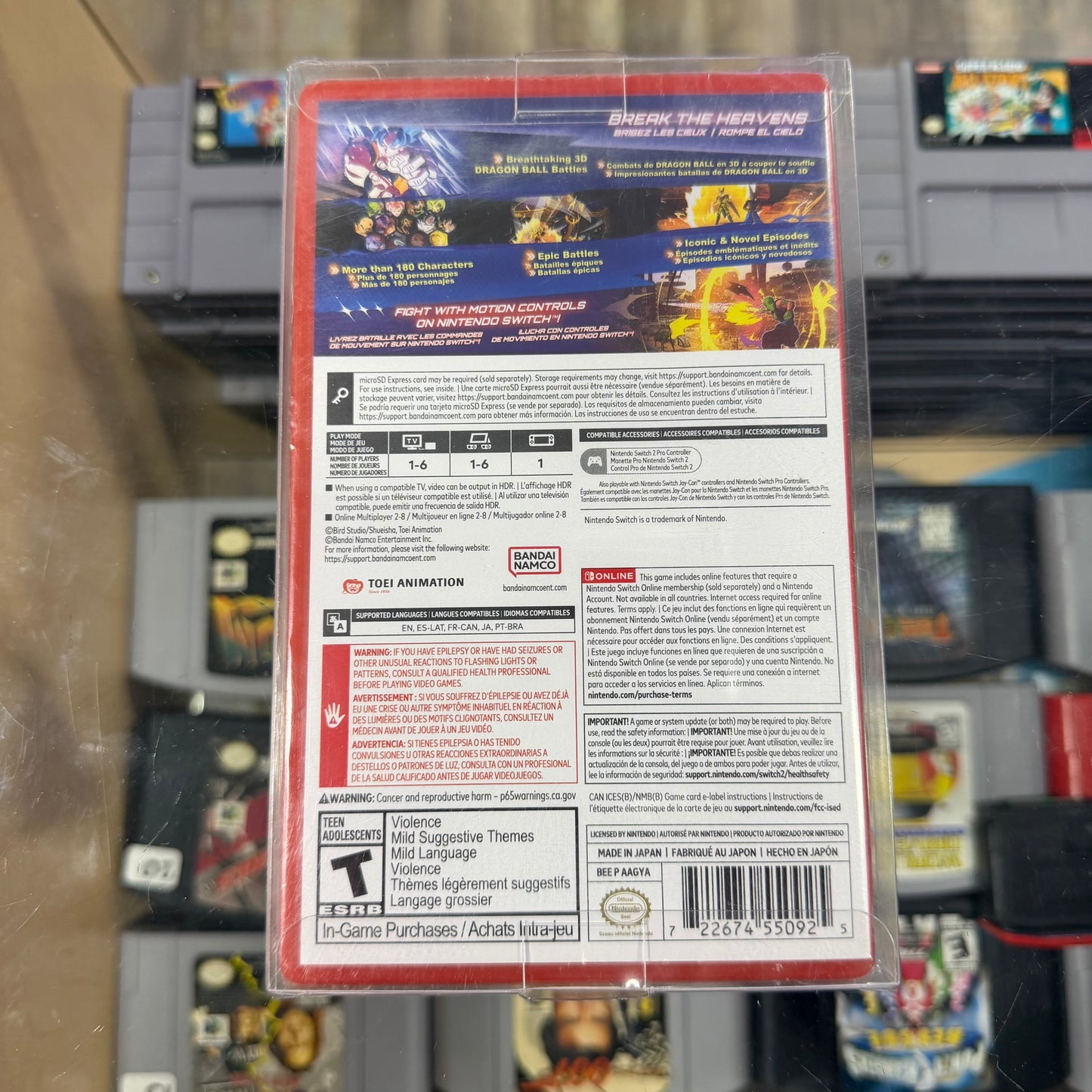 Dragon Ball: Sparking! Zero Nintendo Switch 2 Sealed