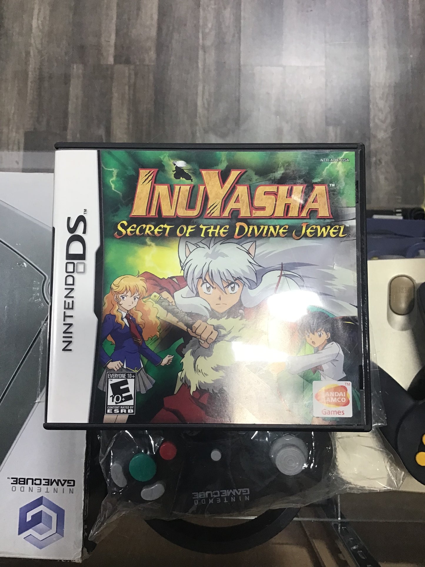 Inuyasha Secret of the Divine Jewel Nintendo DS Case and Manual ONLY