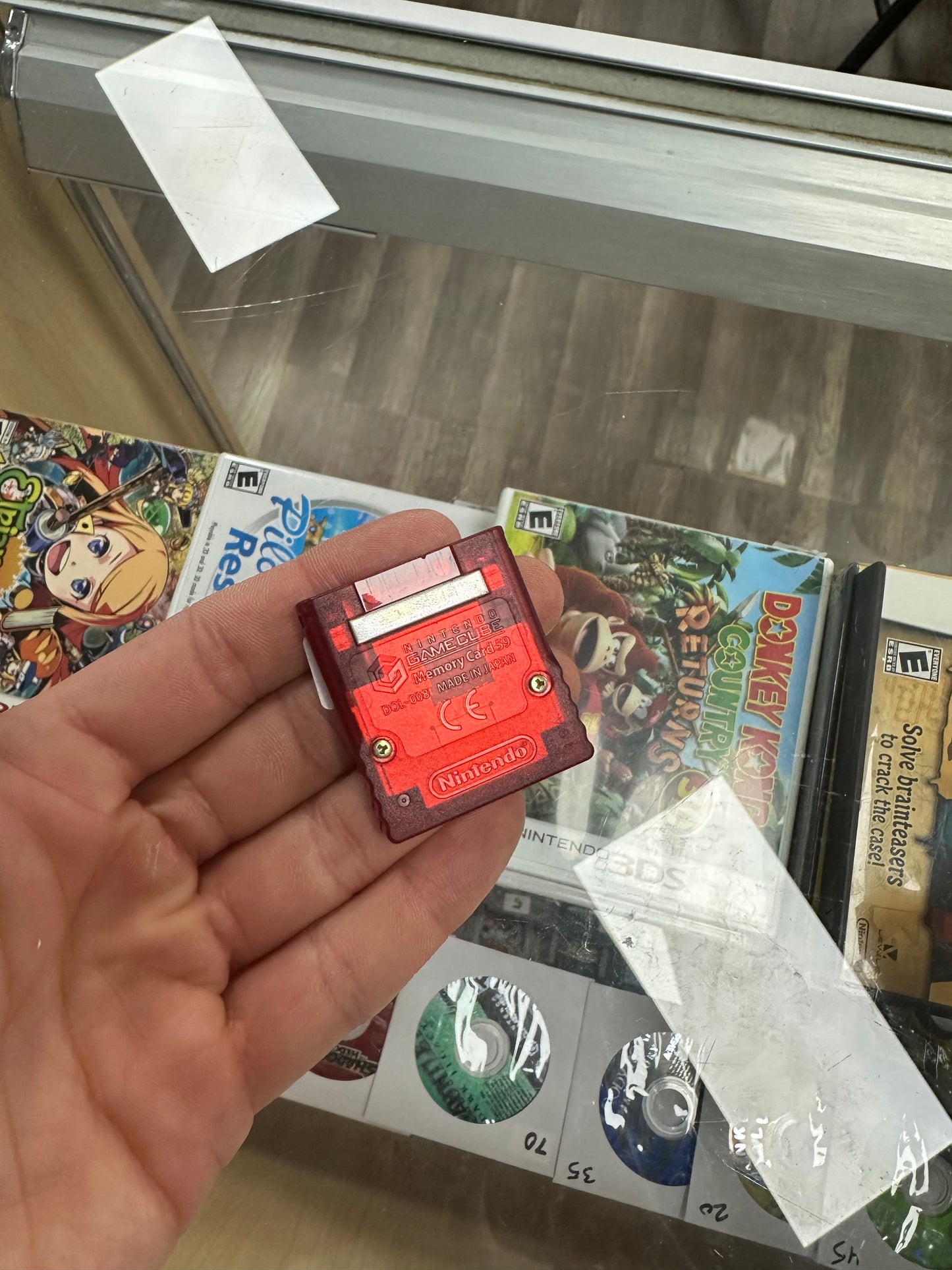 Pokemon Box Ruby and Sapphire GameCube Memory Card