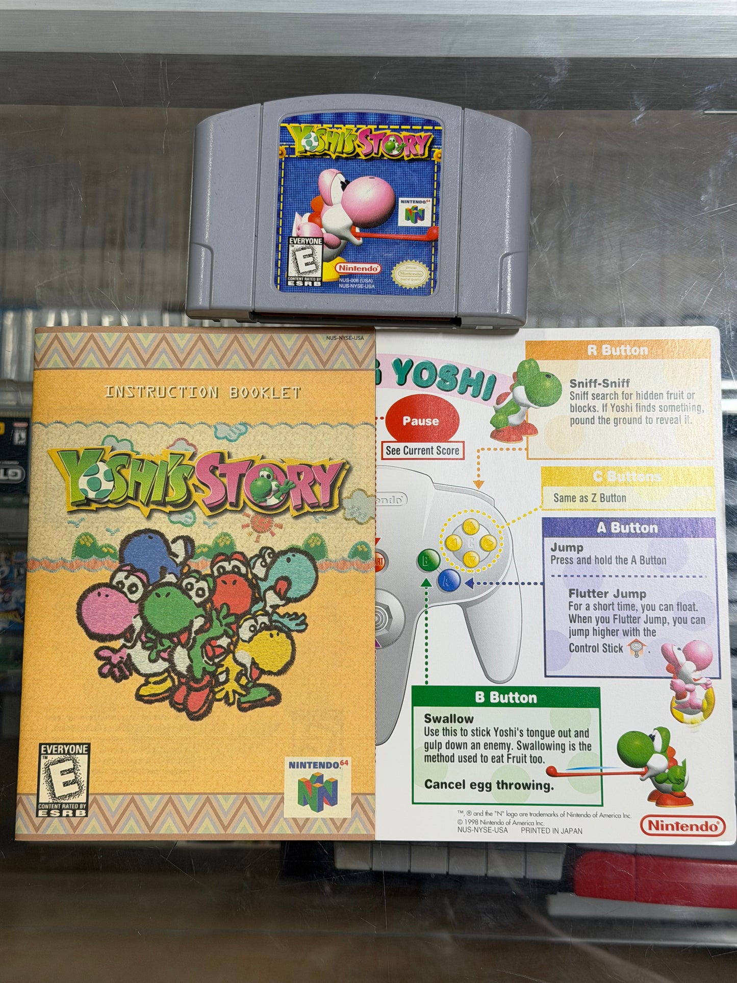 Yoshi's Story Nintendo 64 with Manual