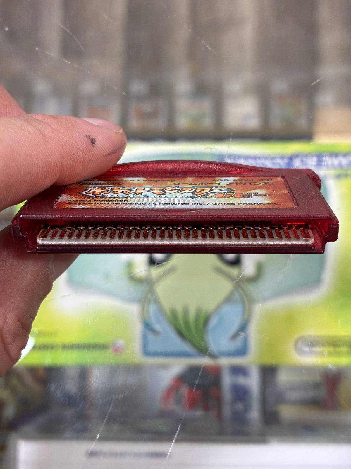 Pokémon Ruby (Authentic) (Working Battery) Nintendo Gameboy Advance (JAPANESE)