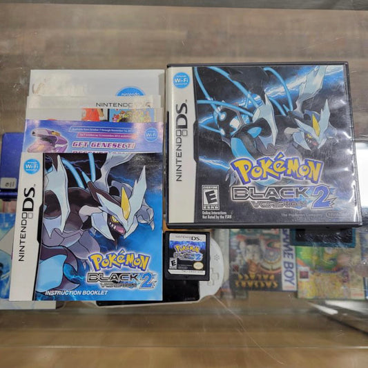 Pokémon Black 2 Nintendo DS Authentic CIB