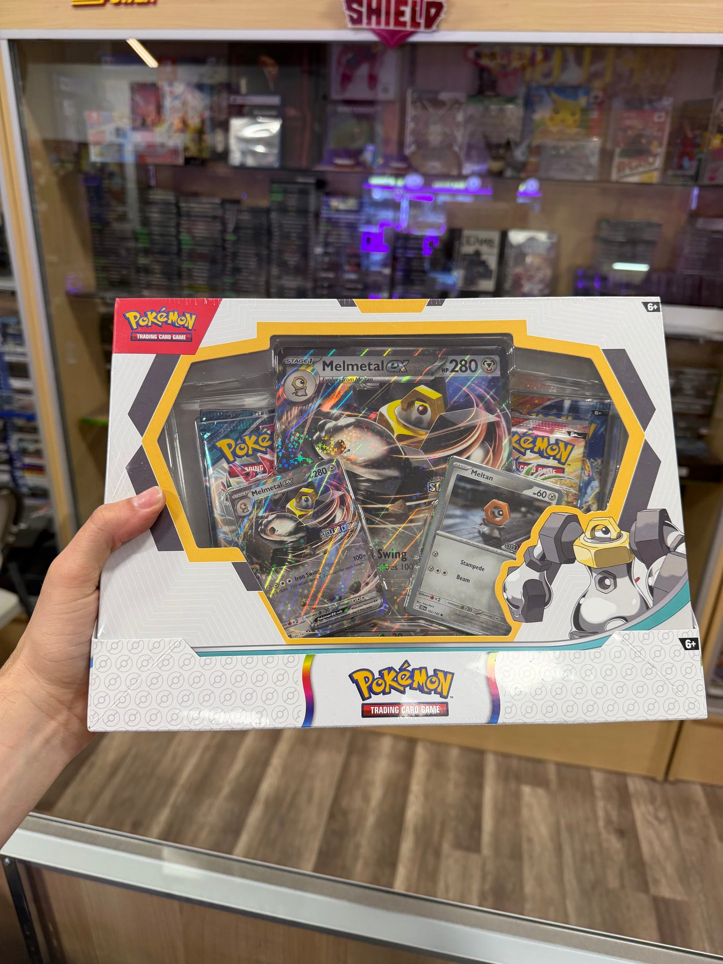 Black Kyurem ex & Melmetal ex Target Box (8 Packs)