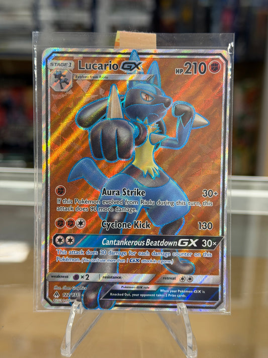 Lucario GX (Full Art) - SM - Forbidden Light NM