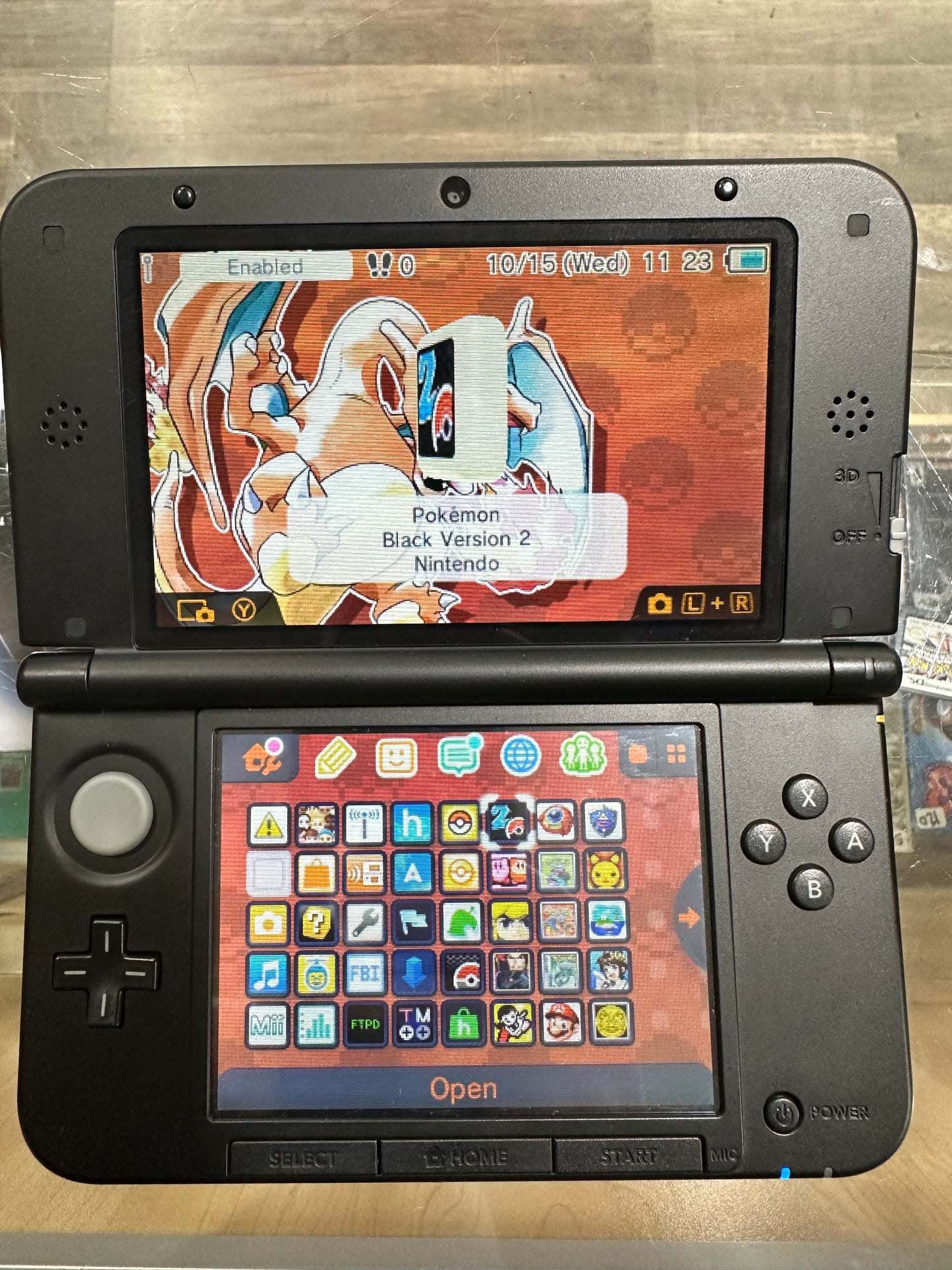 Red Nintendo 3DS LL Handheld System (US Region) with Digital Games