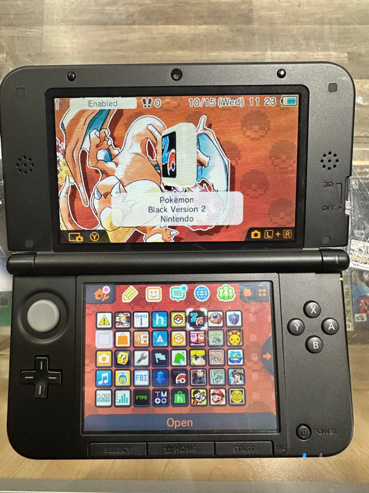 Red Nintendo 3DS LL Handheld System (US Region) with Digital Games