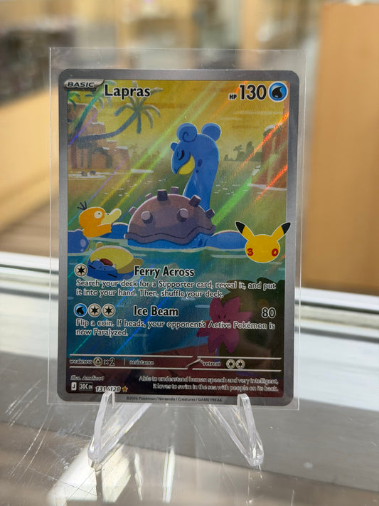 (NM) Lapras - 131/128 - ME: 30th Celebration