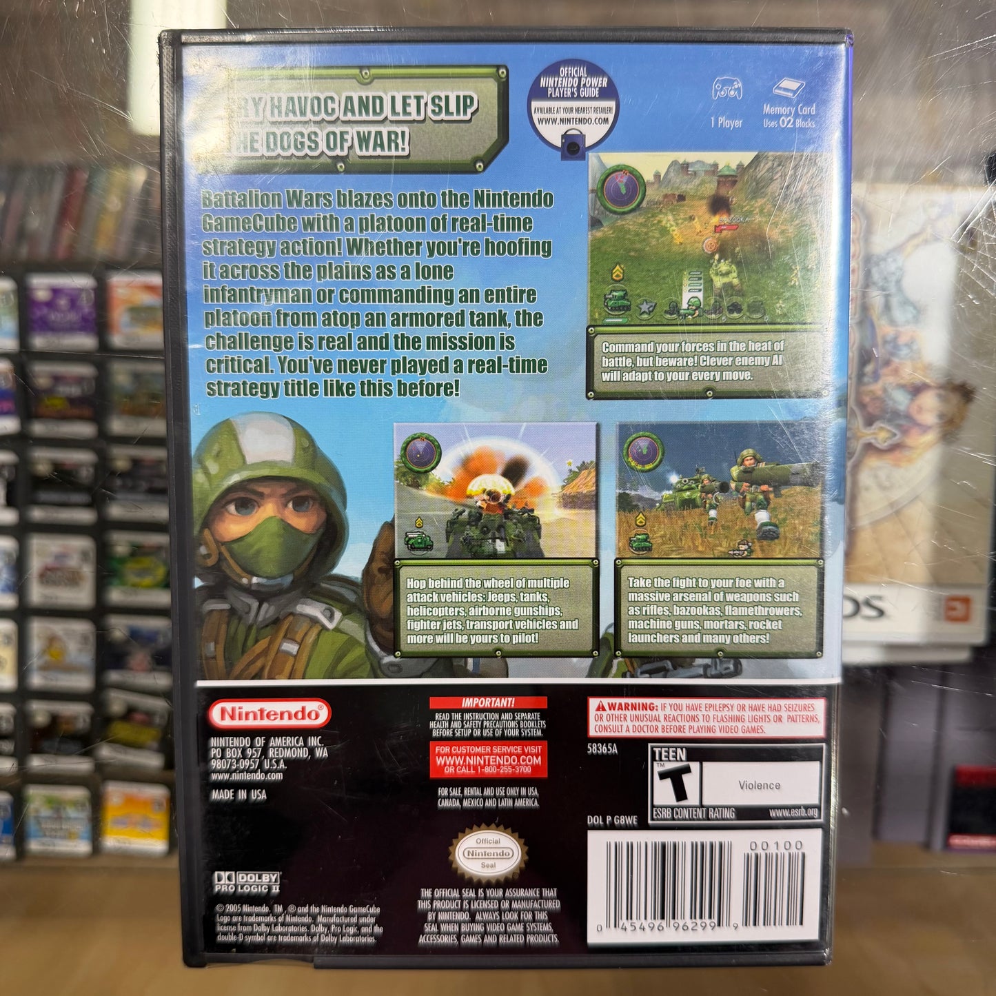 Battalion Wars Nintendo GameCube (SEALED)