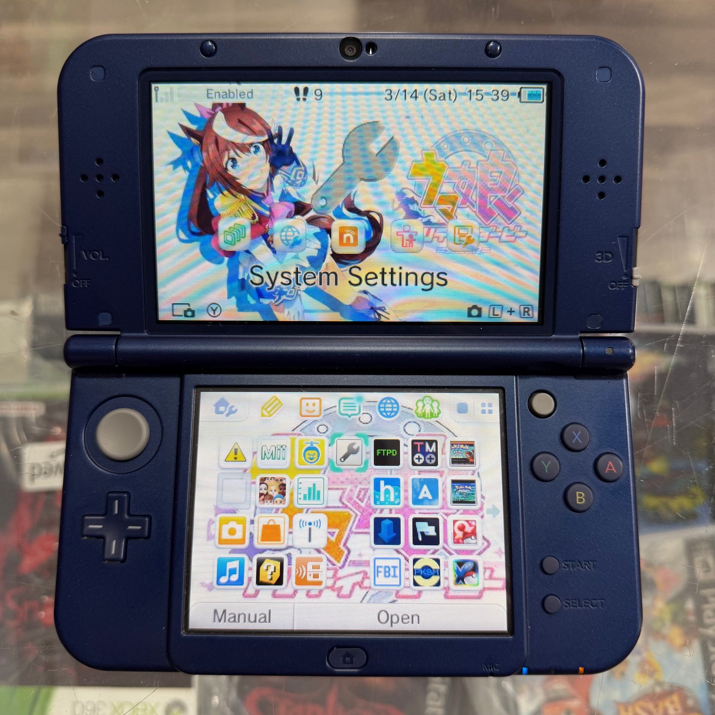 New Nintendo 3DS XL Galaxy Nintendo 3DS (3D Doesn’t Work)