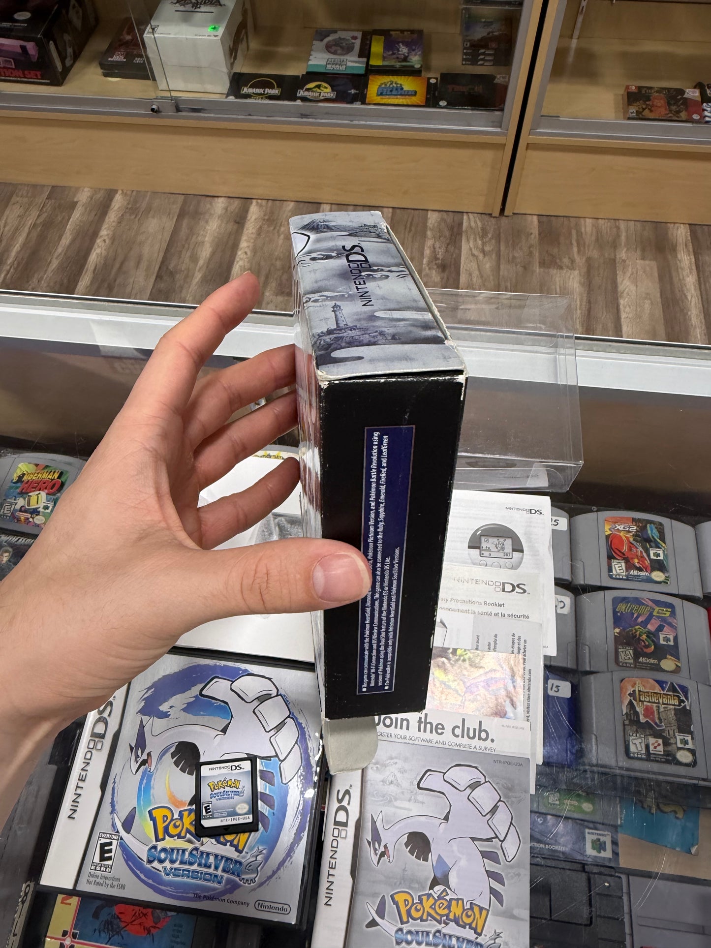 Pokémon SoulSilver (Big Box) (Authentic) Nintendo DS