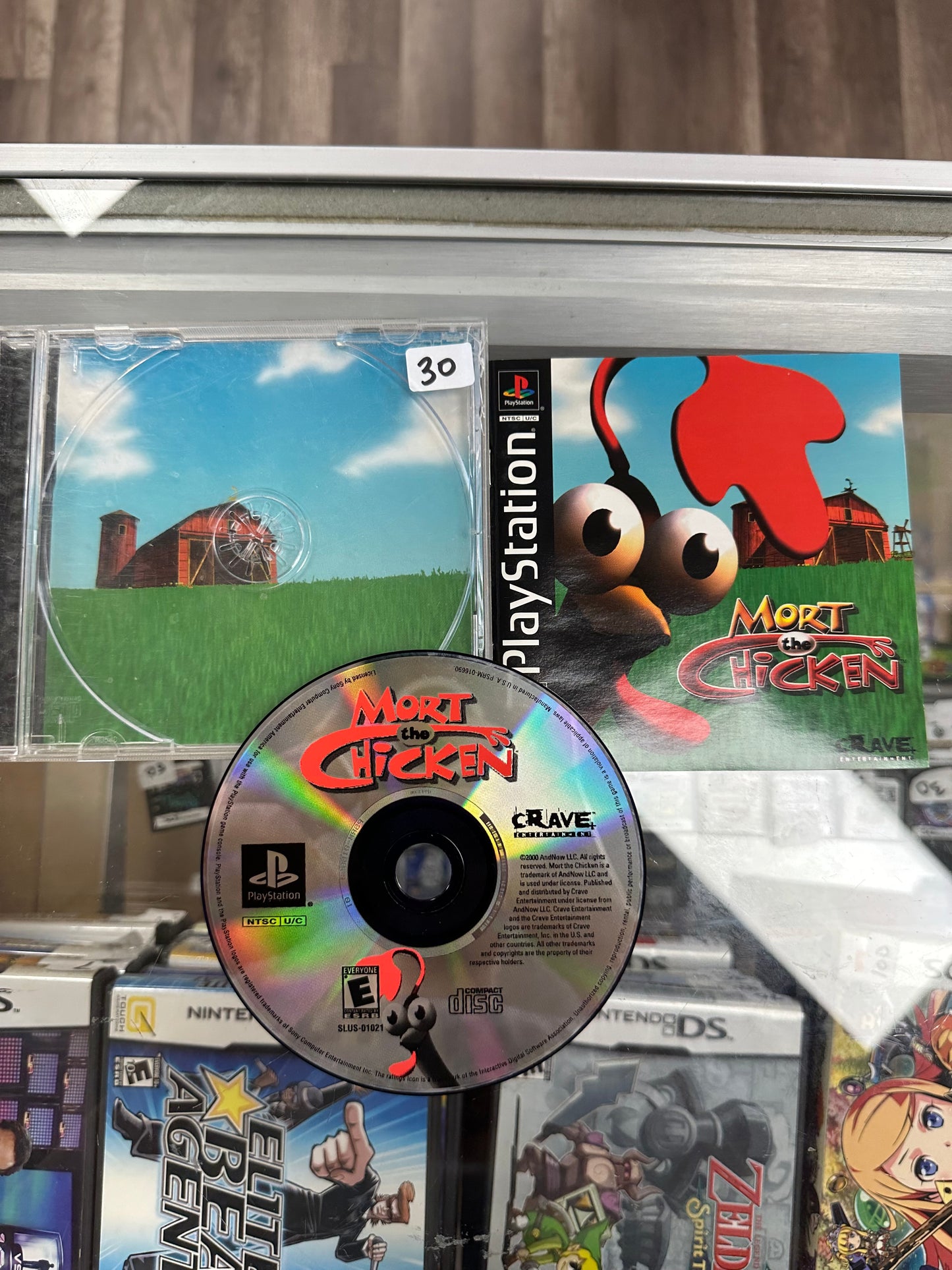 Mort Chicken PlayStation 1 CIB