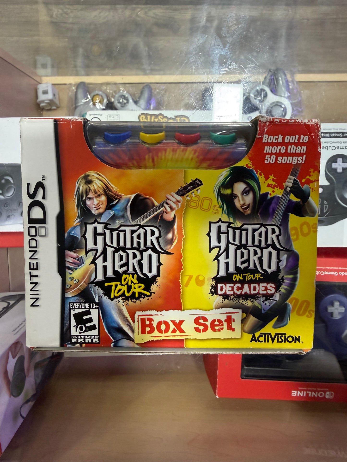 Guitar Hero On Tour & On Tour Decades Box Set Nintendo DS