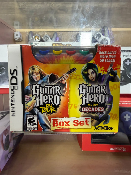 Guitar Hero On Tour & On Tour Decades Box Set Nintendo DS