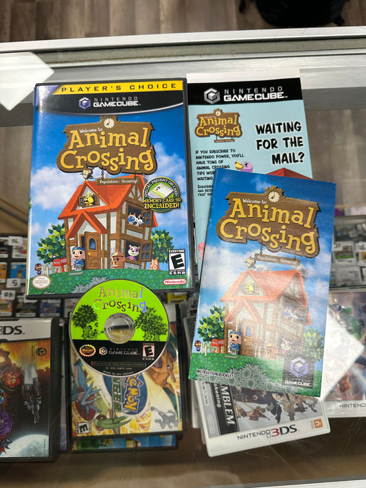 Animal Crossing Nintendo GameCube CIB