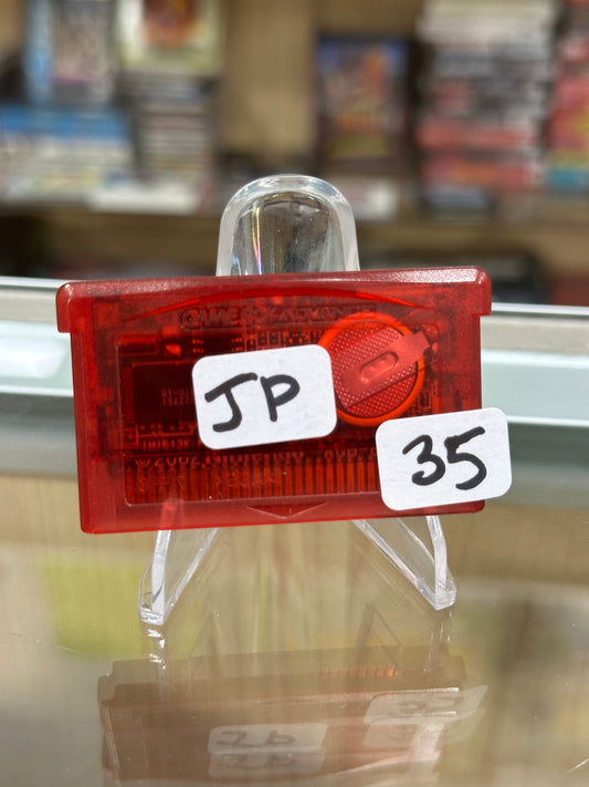 Pokémon Ruby Gameboy Advance Japanese Authentic