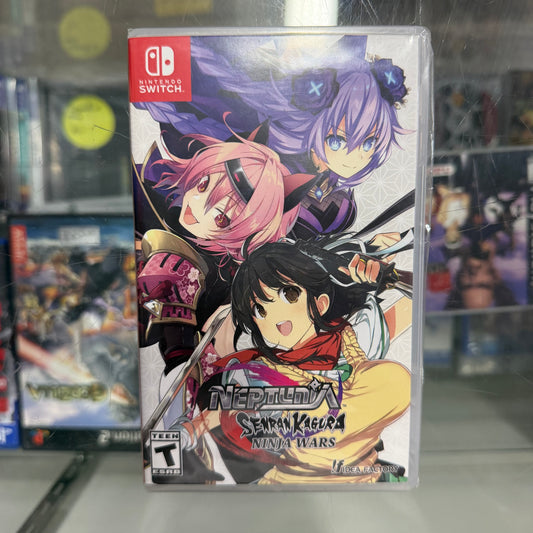 Neptunia X Senran Kagura: Ninja Wars Nintendo Switch Unopened