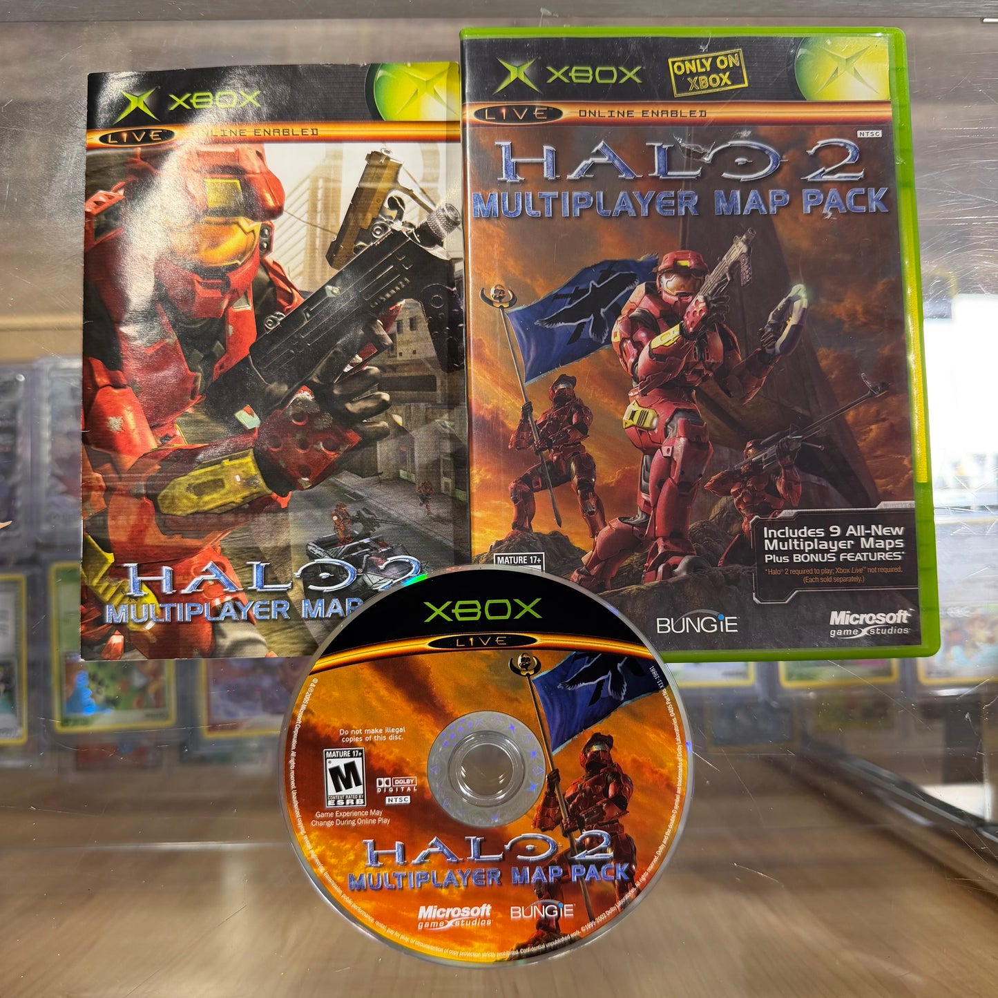 Halo 2 Multiplayer Map Pack Original Xbox