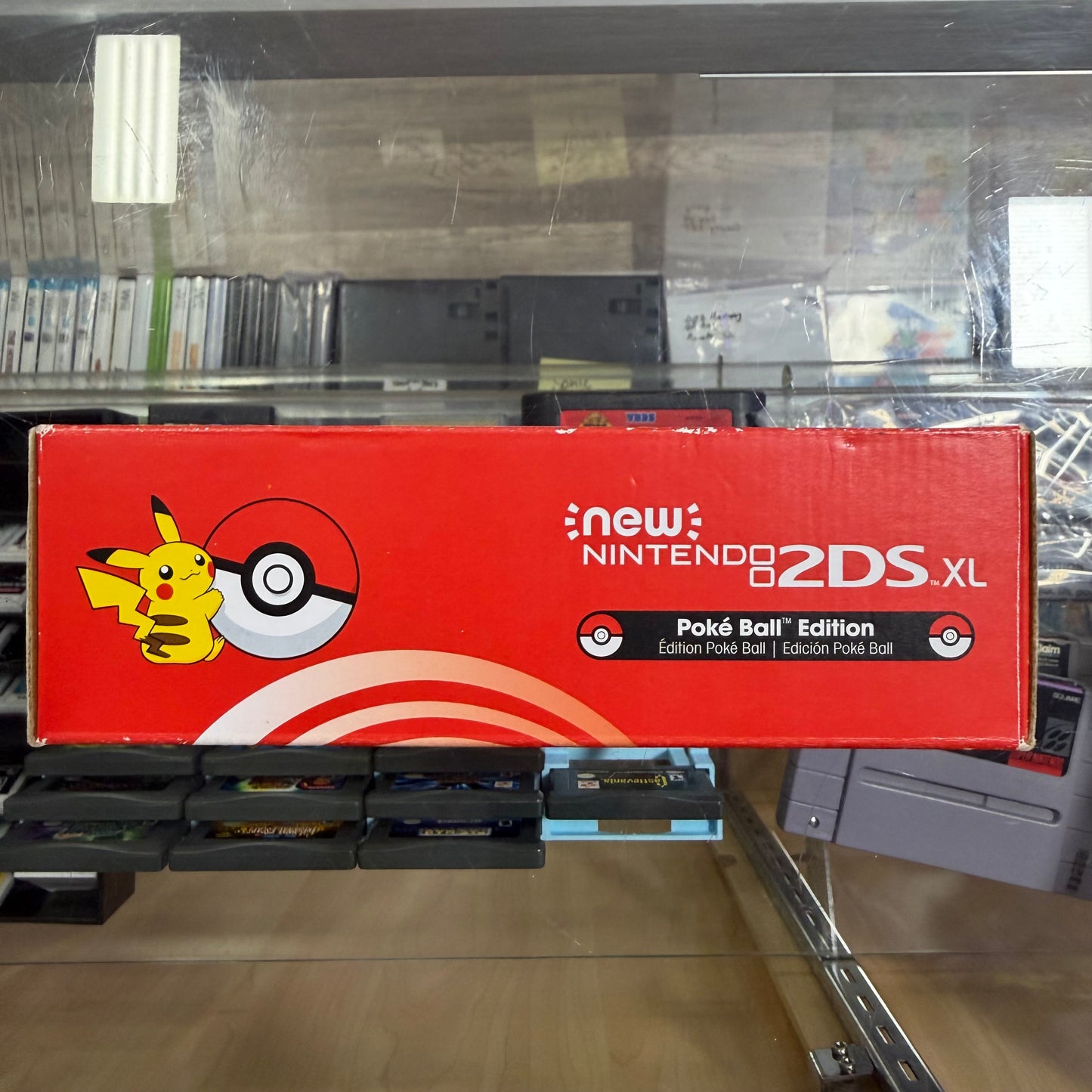 New Nintendo 2DS XL Poke Ball Edition Nintendo 3DS System - Great Condition
