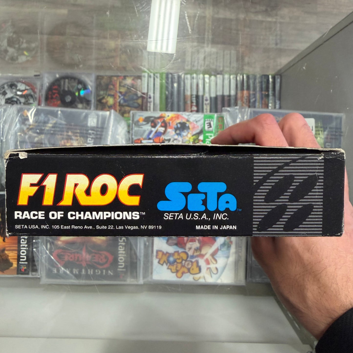 F1 ROC Race Of Champions Super Nintendo