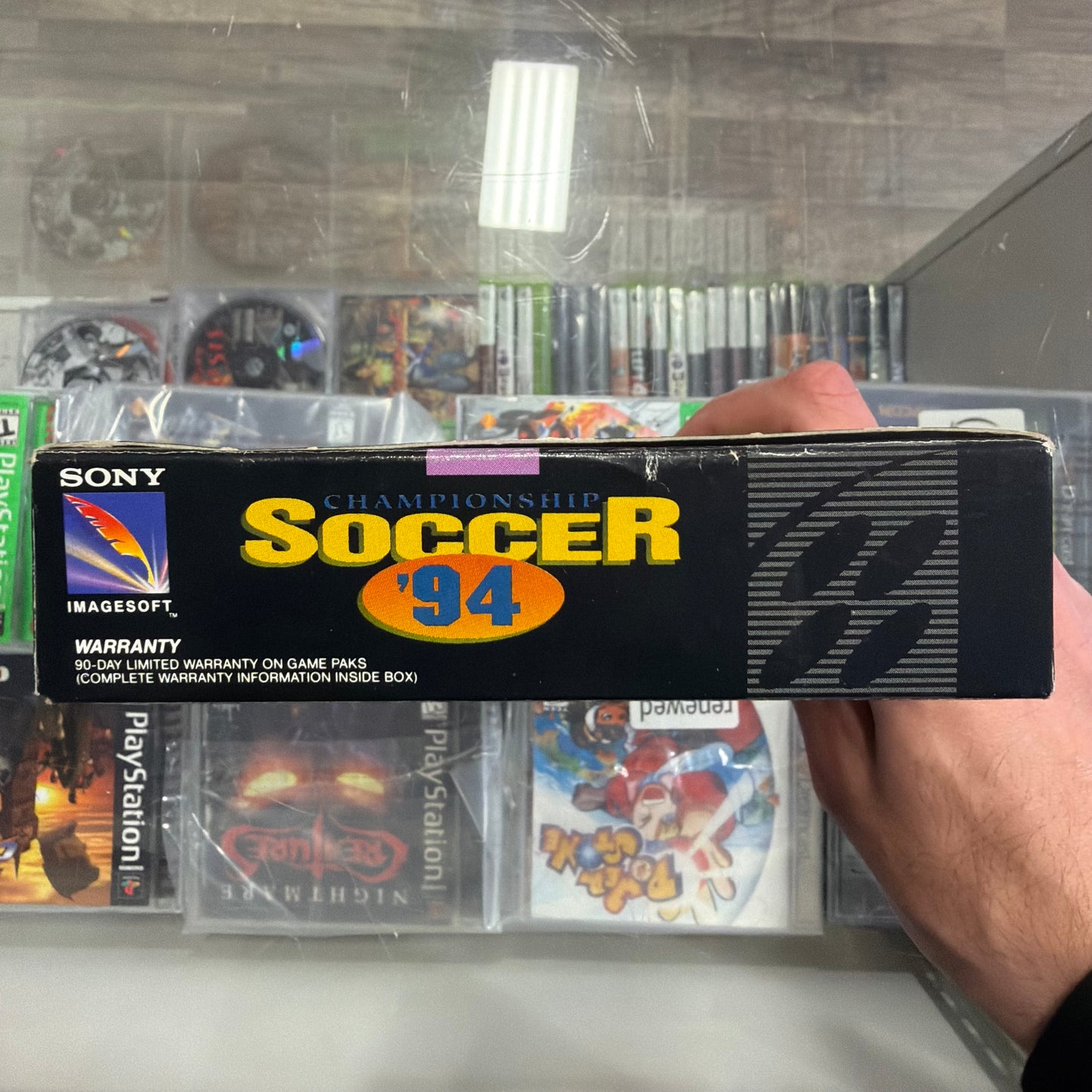 Championship Soccer '94 Super Nintendo