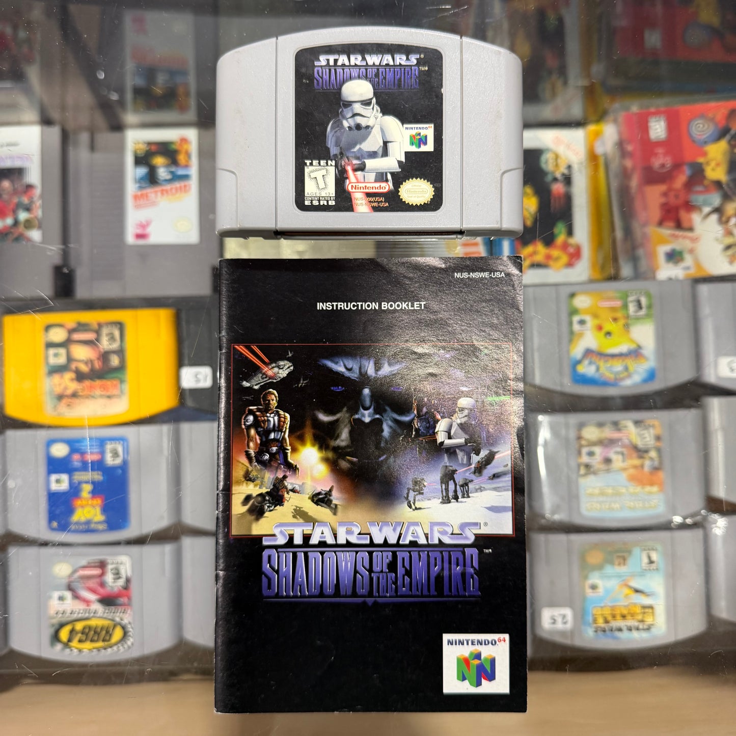 Star Wars Shadows Of The Empire Nintendo 64 with Manual
