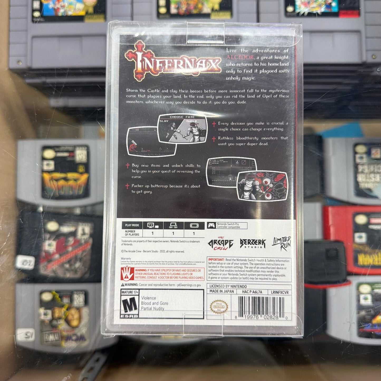 Infernax Nintendo Switch Sealed