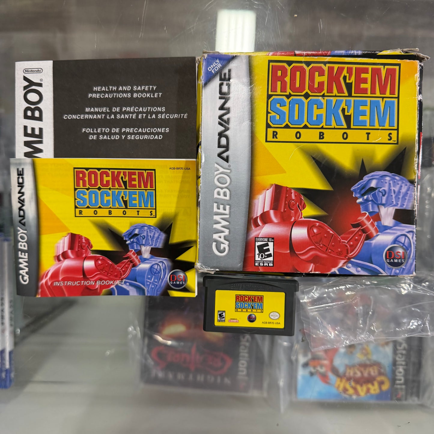 Rock 'Em Sock 'Em Robots GameBoy Advance