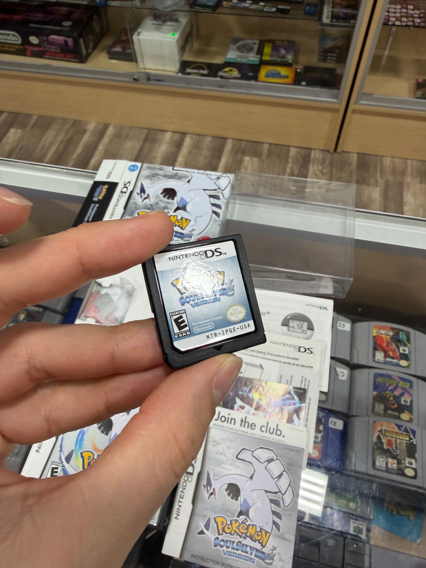 Pokémon SoulSilver (Big Box) (Authentic) Nintendo DS