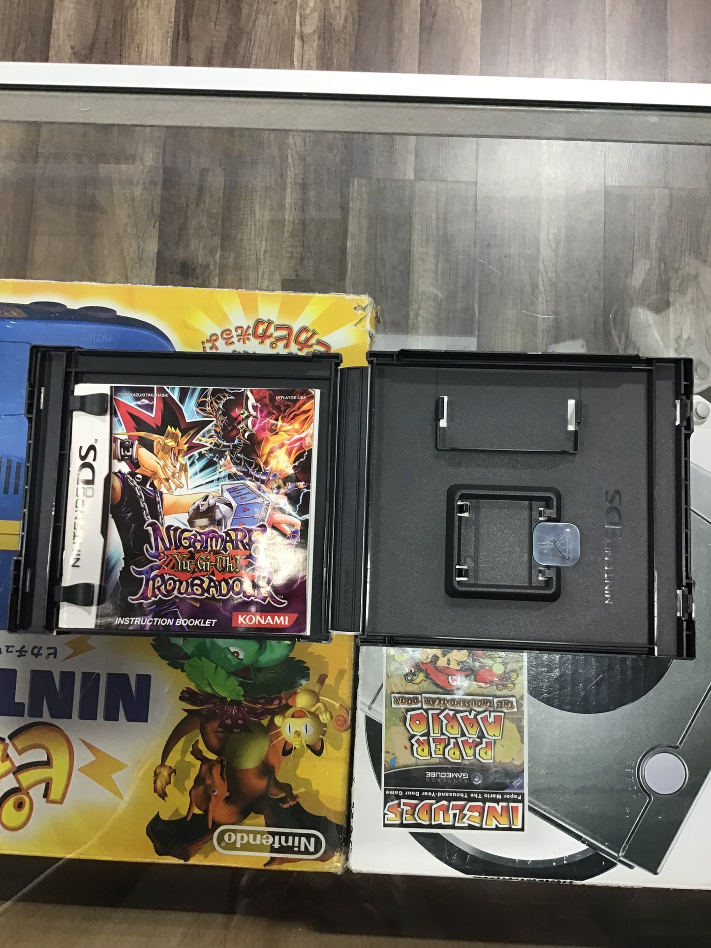 Yu-Gi-Oh Nightmare Troubadour Nintendo DS Case and Manual ONLY