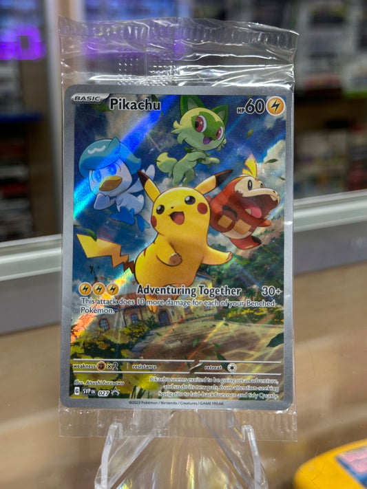 Pikachu - 027 - SV: Scarlet & Violet Promo Cards Sealed