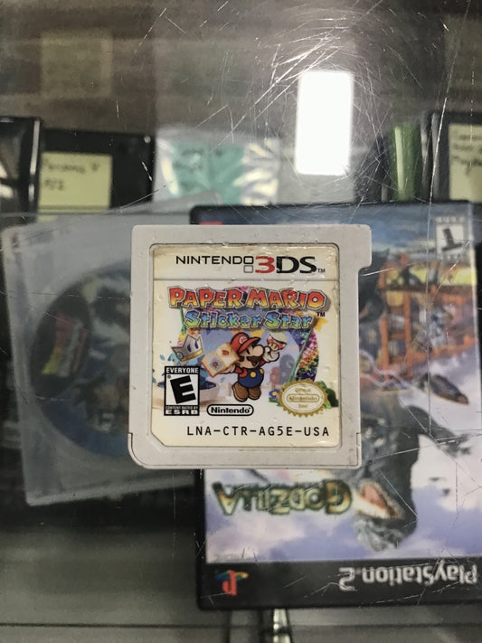 Paper Mario Sticker Star Nintendo 3DS