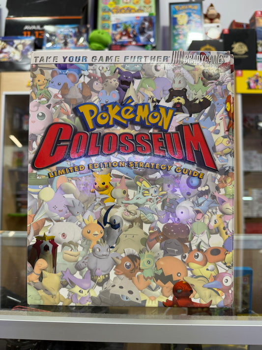 Pokemon Colosseum Limited Edition Strategy Guide with Battle Chart + E-Watch Insert