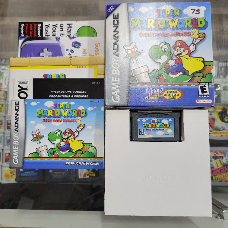 Super Mario World Super Mario Advance 2 Gameboy Advance CIB
