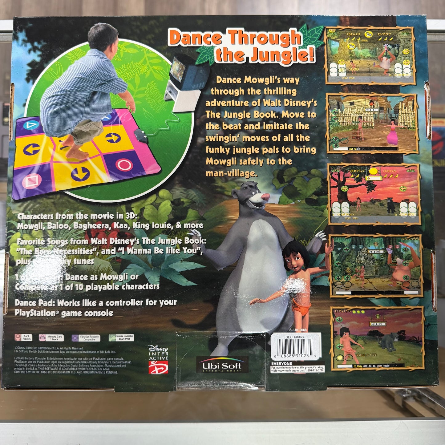 New Sealed The Jungle Book Rhythm n Groove Dance Pack PlayStation 1