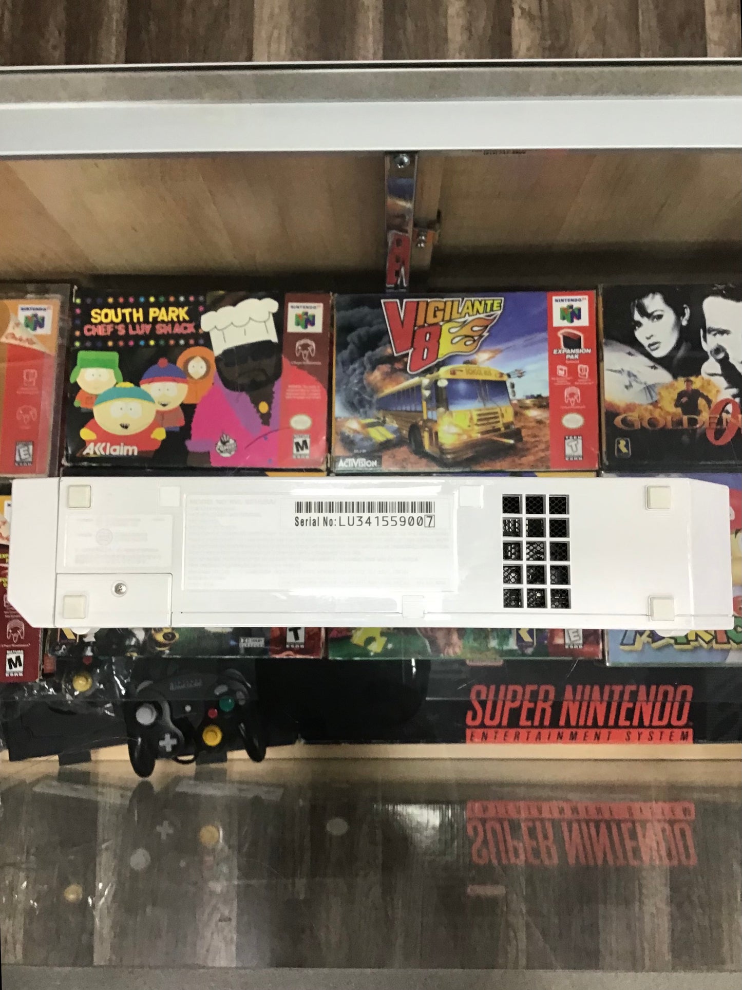 Nintendo Wii System with All Wires and Controllers (007)