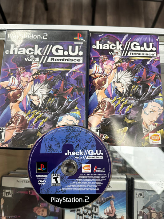 .hack GU Vol 2 Reminisce Playstation 2 CIB