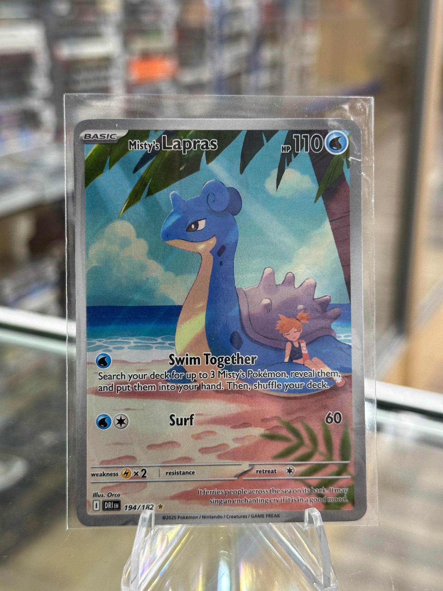 Misty's Lapras - 194/182 - SV10: Destined Rivals (NM)