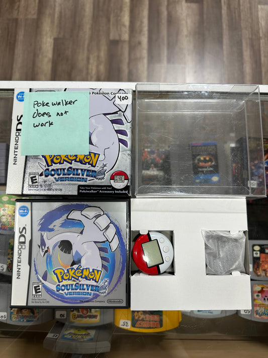 Pokémon Soulsilver Nintendo DS Big Box CIB - Clean Box