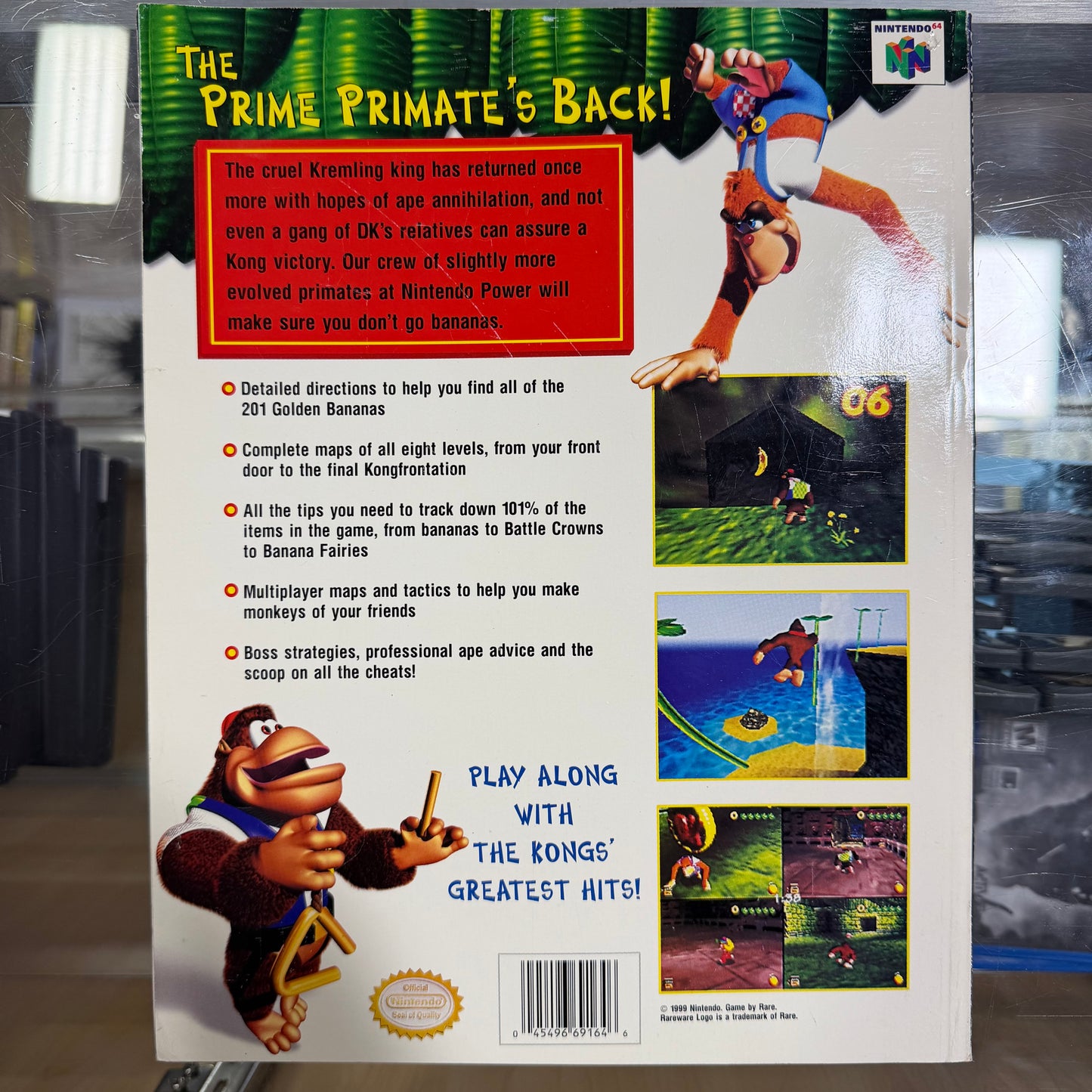 Nintendo Power Donkey Kong 64 Guide