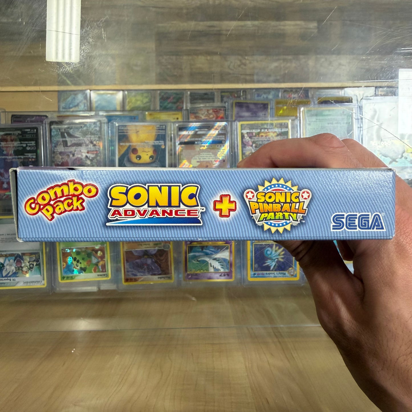 Sonic Advance & Sonic Pinball Party GameBoy Advance CIB