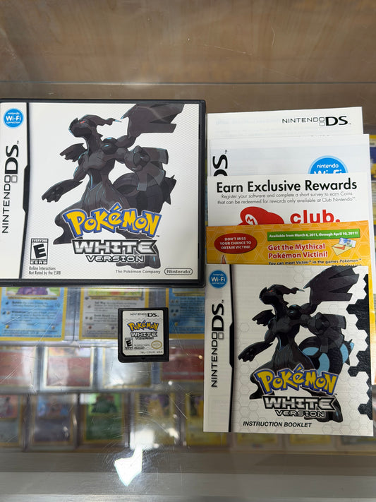 Pokémon White Nintendo DS