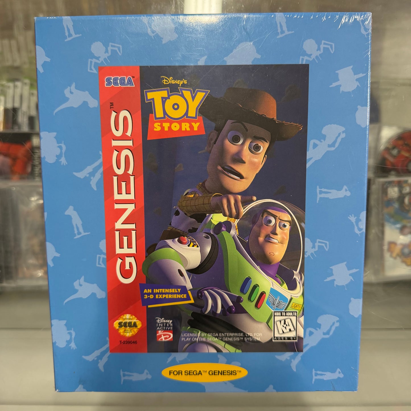 Toy Story Sega Genesis Sealed Big Box