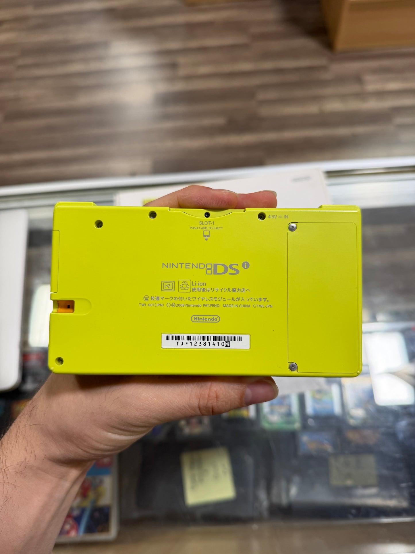 Matcha Green Nintendo DSI (Japanese, Plays US Games)