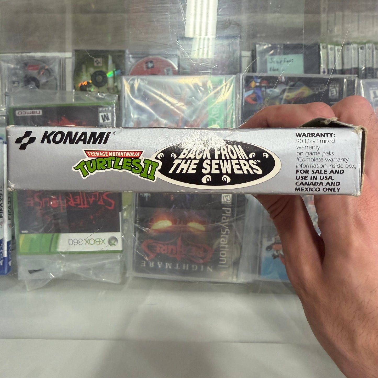 Teenage Mutant Ninja Turtles II Back From The Sewers GameBoy